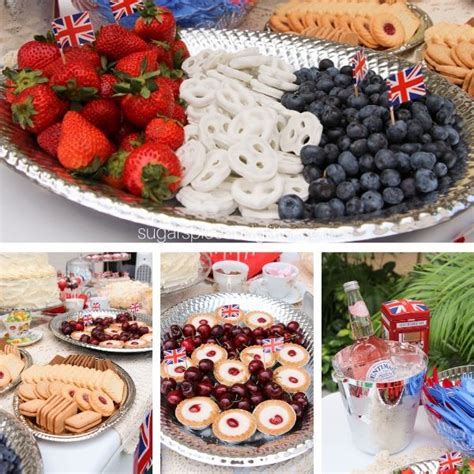 British Themed Party Food