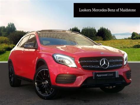 Mercedes Benz Gla Class Gla 220 D 4matic Amg Line Premium Plus Red 2017 12 29 In Maidstone