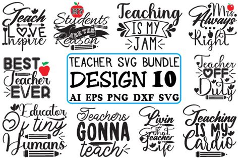 Teacher Svg Bundle Graphic By Svgbox · Creative Fabrica