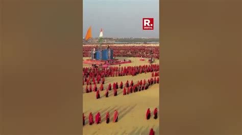 37000 Women From The Ahir Community Performed Maha Raas In Dwarka