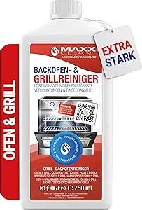 MAXXI CLEAN Backofen Grillreiniger Das Original 750 Ml Gel