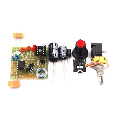 Lm386 Super Mini 3v 12v Power Amplifier Board Suit Kit Electronic Diy Kit Audio Amplify Module