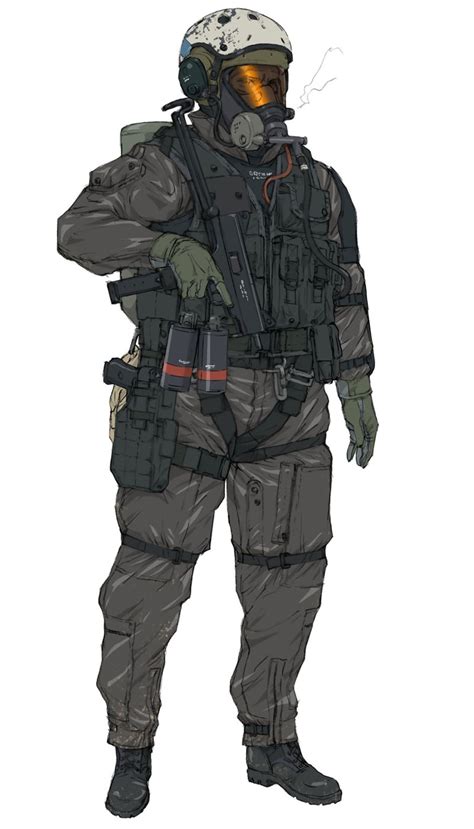 XOF Operator | Cipher 🇺🇸 | The Art of Metal Gear Solid V (2016 ...