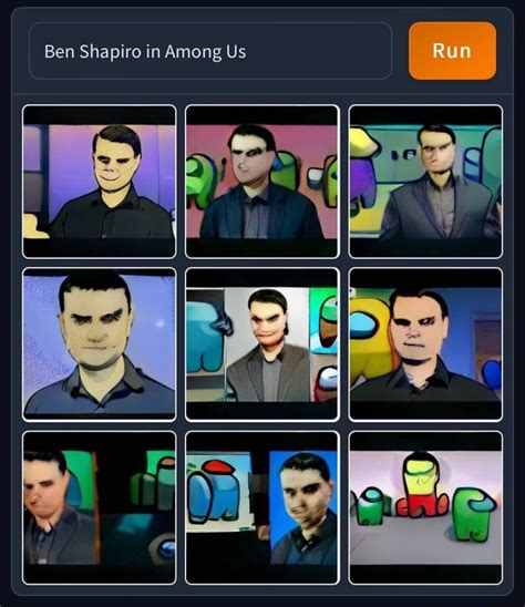 Ben Shapire In Among Us Run Ifunny