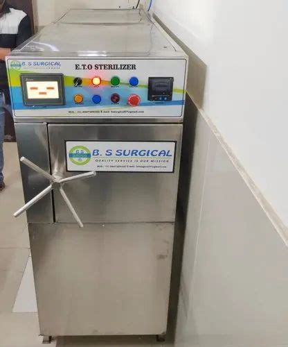 Fully Automatic Eto Sterilizer At Rs Eto Sterilizer In Dera