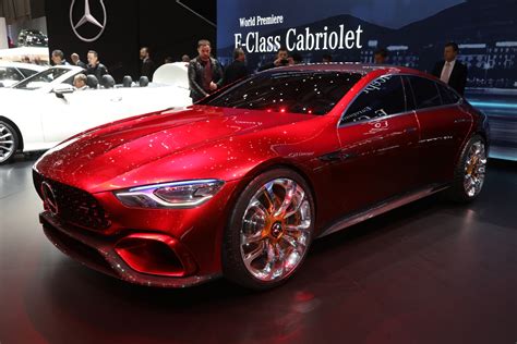 Hot Red Mercedes AMG GT Concept Drops At 87th Geneva Motor Show