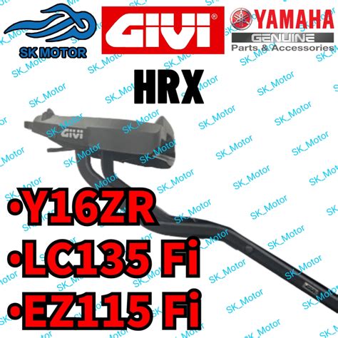 GIVI Yamaha EZ115 EZ Y16ZR Y16 EXCITER 155 LC135 LC 135 FI V8 HRX