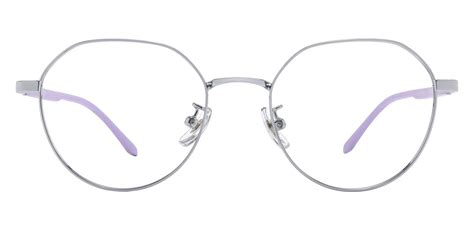 Beatrice Geometric Prescription Glasses Silver Womens Eyeglasses