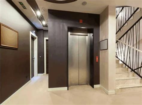 Home Residential Elevator With Machine Room Maximum Speed 1 5 M S At