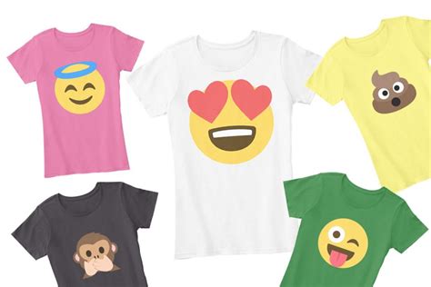 Camisetas De Emojis ¡las Más Divertidas Y Originales