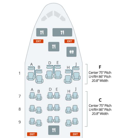 Boeing Dreamliner Seat Map Air Canada Infoupdate Wallpaper Images