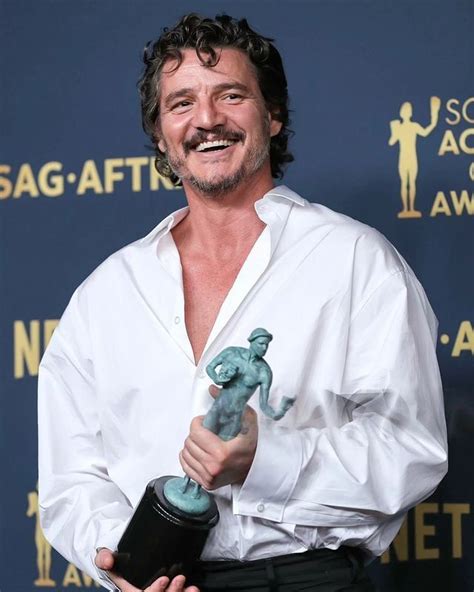 SAG AWARD WINNER Pedro Pascal Fan Account On Instagram I Thought