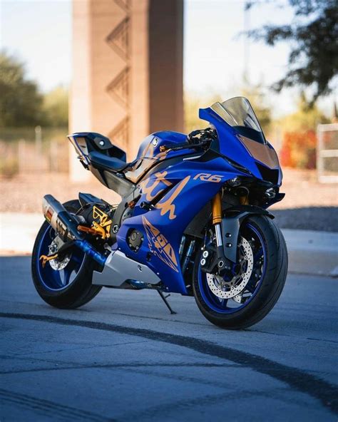 Yamaha Yzf R6 Yamaha Yzf Yamaha Yzf R6 Blue Motorcycle