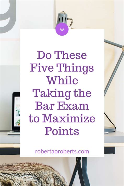 Maximize Points on the Bar Exam: 5 Essential Tips