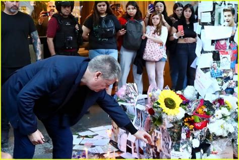 Liam Paynes Dad Visits Memorial In Argentina Greets Fans Paying Their