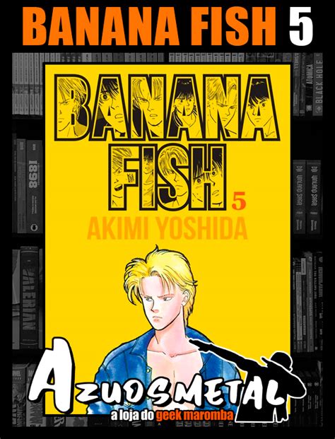 Banana Fish Vol 5 Mangá Panini Azuosmetal