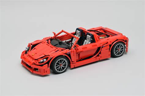 Lego Moc Porsche Carrera Gt 110 Red By Artemy Zotov Rebrickable