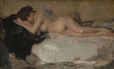 Isaac Israels Paintings Prev For Sale Reclining Female Nude