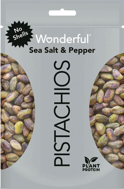 Wonderful Pistachios Adds New Sea Salt Pepper Flavor To No Shells Lineup