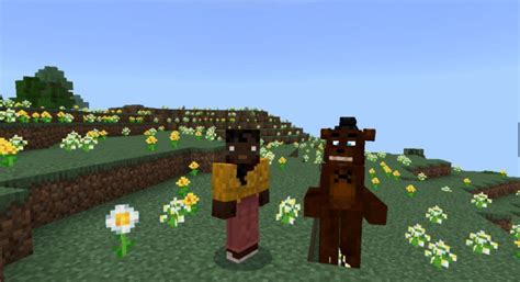 freddy mod  minecraft pe  creepy creatures