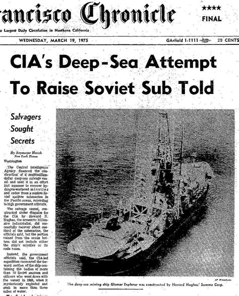 Howard Hughes The Cia And A Mysterious Ship In The Bay Area