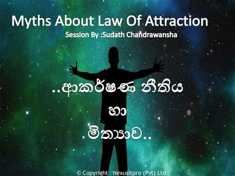 Myths About Law Of Attraction Ppt