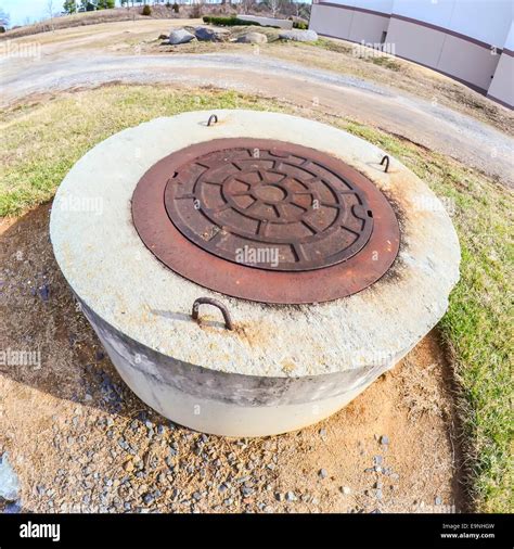 Concrete Manhole Hi Res Stock Photography And Images Alamy