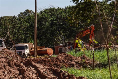 Piscinão nos altos da avenida Mato Grosso deve ser finalizada até final