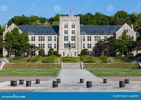 Korea University Main Campus in Seoul, South Korea. Editorial Stock ...