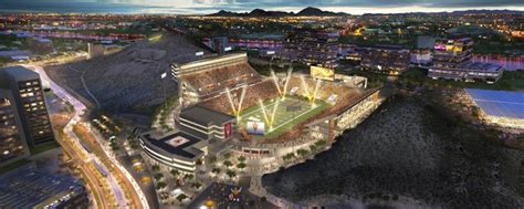 ASU athletics releases revised look at Sun Devil Stadium renovation ...