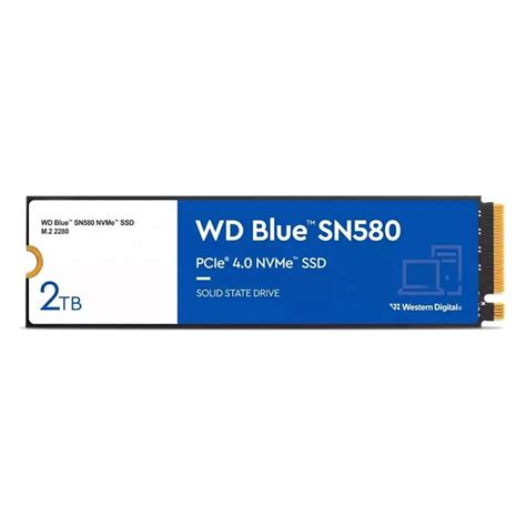 DISCO SSD M 2 2TB WD BLUE SN580 NVME Katech Hardware Store