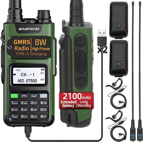 Amazon BAOFENG GMRS Radio GM21 GMRS Handheld Radio Long Range