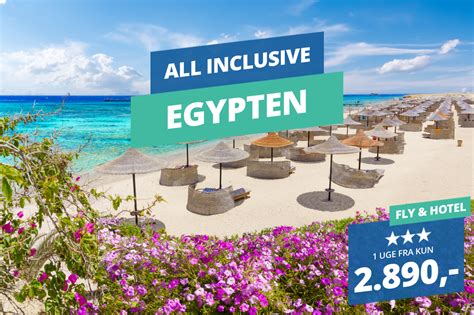 3 Stjernede Afbudsrejser Til Egypten Med All Inclusive Fra 2 890