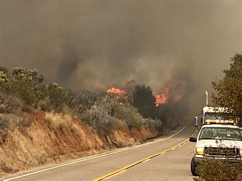 Photos Valley Fire Scorches 17345 Acres Near Alpine Nbc 7 San Diego