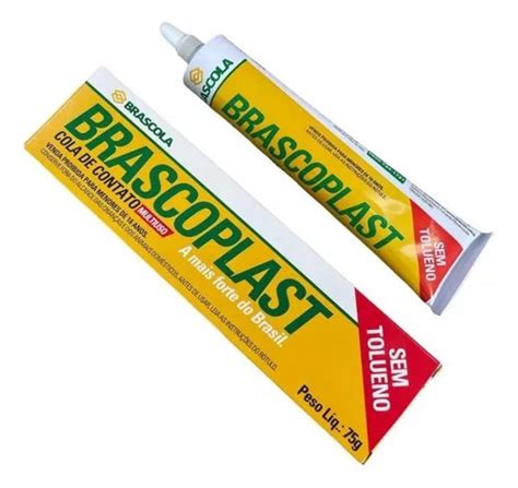 Cola De Contato Brascoplast 75 Cola Brascoplast 75g Enfeite Cia