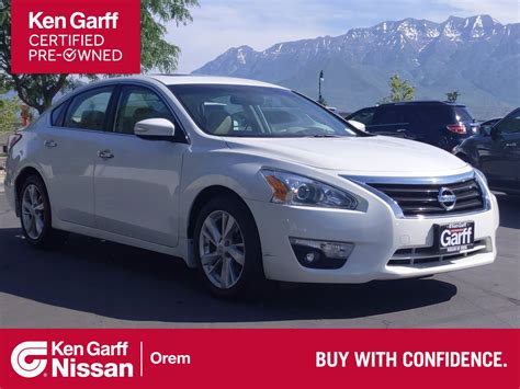 Pre Owned Nissan Altima Sv Dr Car In Orem N A Ken