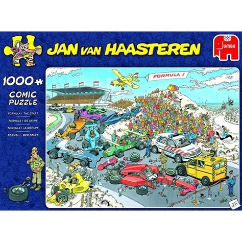 Jumbo Puzzel Jan Van Haasteren Formule 1 De Start 1000pcs Wilpster