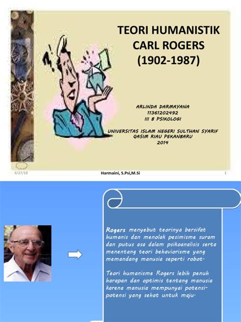 Teori Humanistik Carl Rogers 1902 1987 Pdf