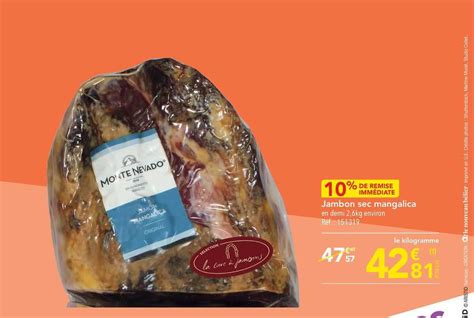 Promo Jambon Sec Mangalica Chez METRO ICatalogue Fr