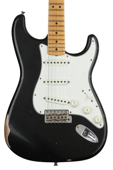 Fender Custom Shop Time Machine 1968 Stratocaster Relic Aged Black