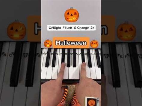 🎃 Easiest Michael Myers Piano Tutorial 🎃 #shorts #piano - YouTube in 2022 | Piano tutorial ...