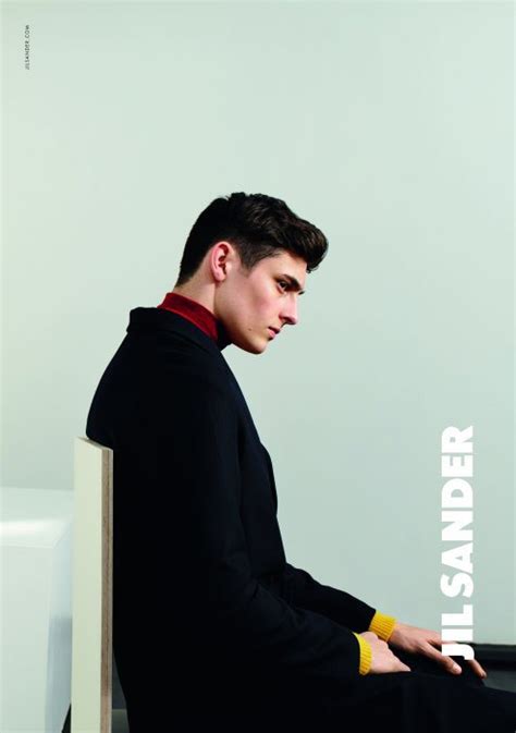 Jil Sander Fall Winter 2015 Men S Campaign Goes Minimal The Fashionisto