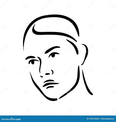 Sceptical Face Emotion Icon on White Background Stock Vector ...