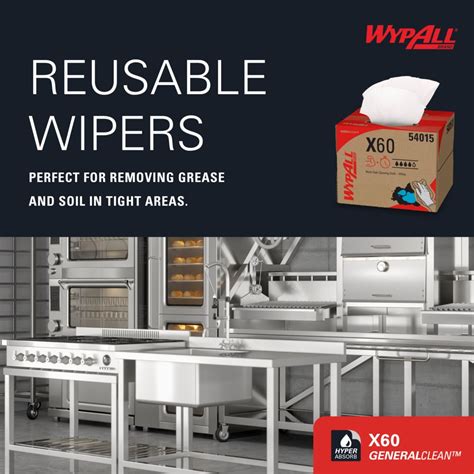 Wypall Generalclean X Multi Task Cleaning Cloths Brag Box