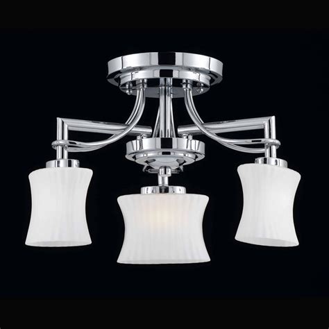 Astro 3 Light Chrome Semi Flushmount Ceiling Light Free Shipping Today 13328627