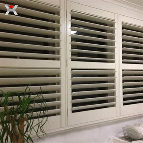 Aluminum window shutters