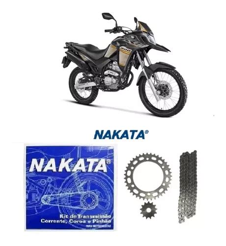 Kit Relação Transmissão Honda Xre 300 2015 Original Nakata Frete grátis