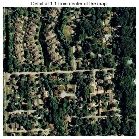 Aerial Photography Map Of Crystal Lake Park Mo Missouri