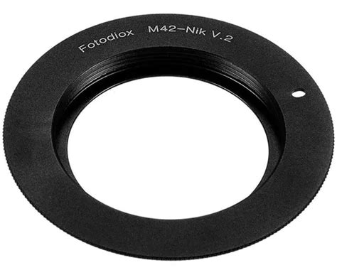 Adaptador De Lente Fotodiox M42 Tipo 2 Para Nikon F Parcelamento Sem