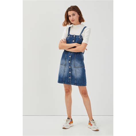 Robe Salopette En Jean Suisses